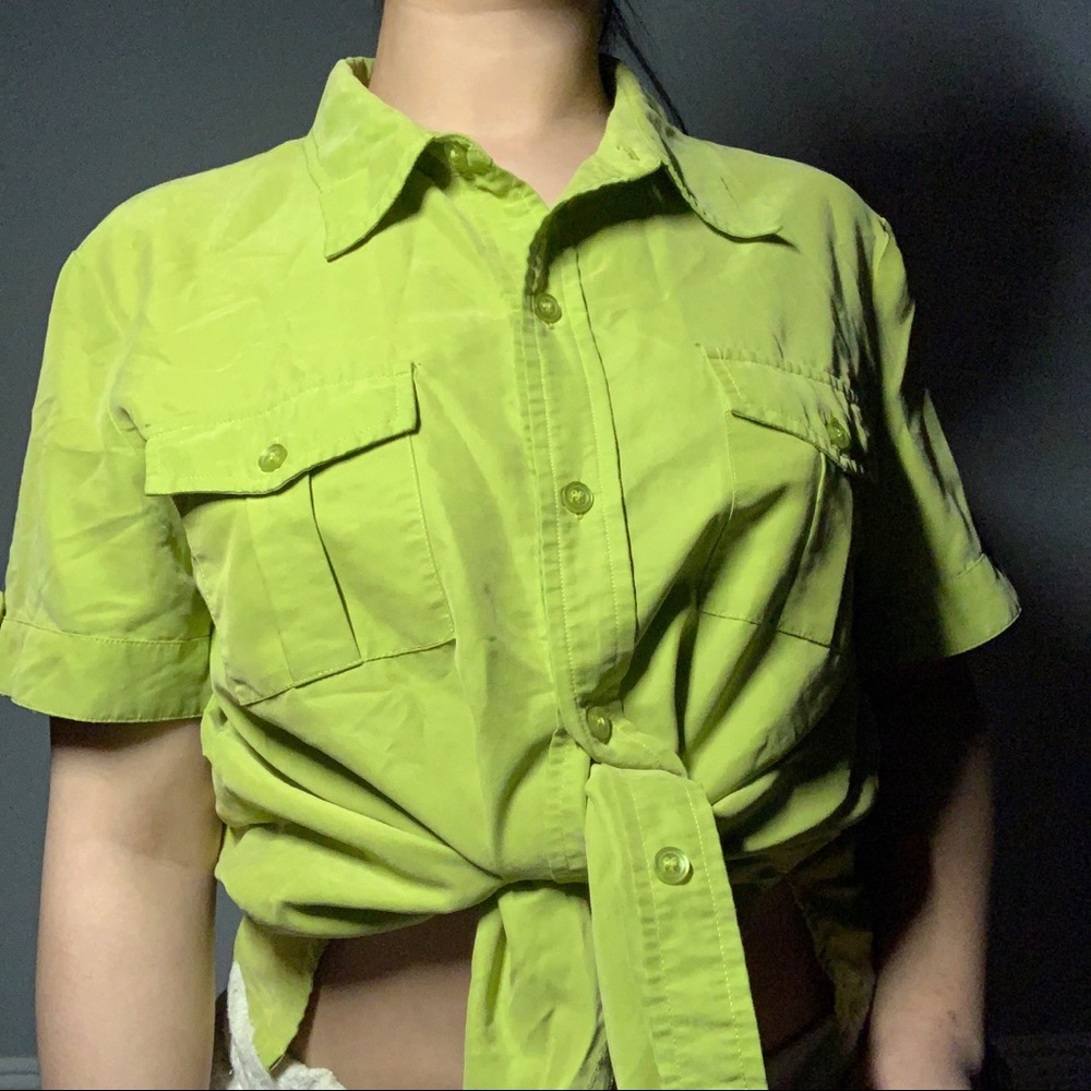 Vintage green shirt